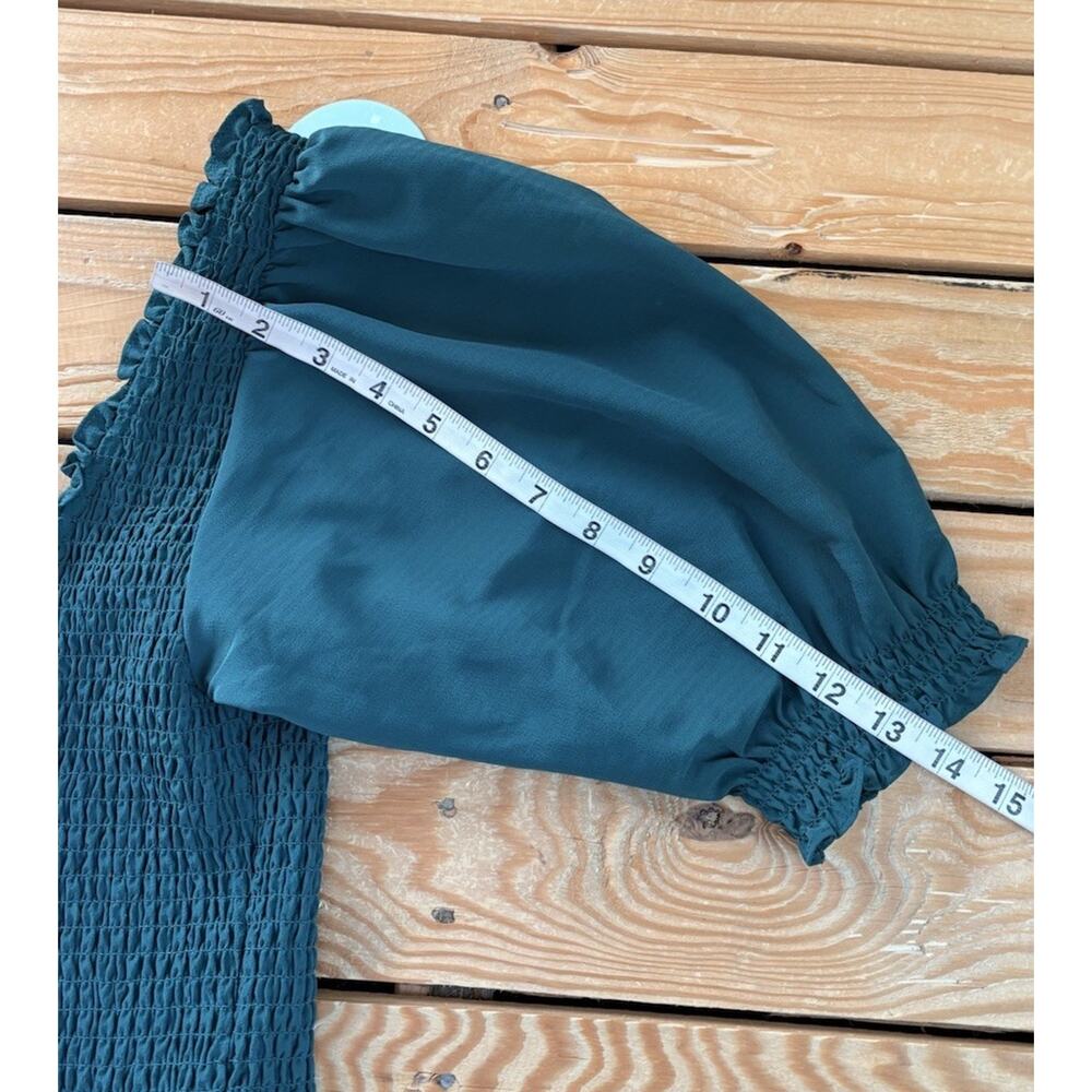 Hill House Home NWT Women’s Louisa Nap Dress Size M Green P9 - Picture 8 of 8